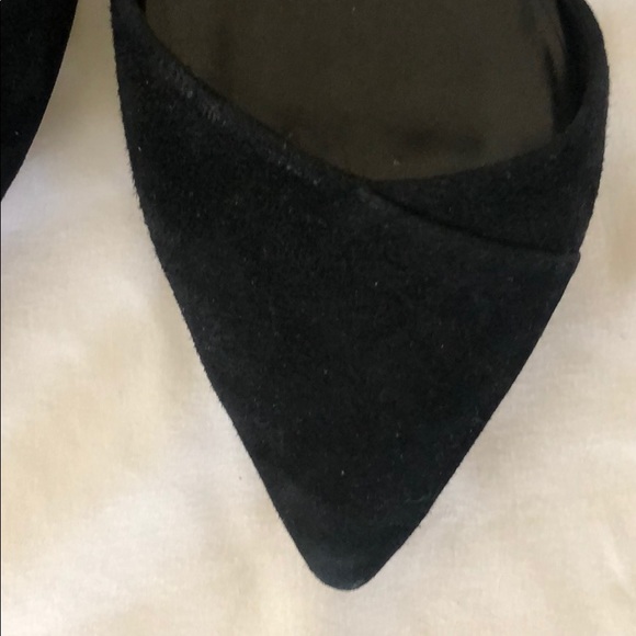 🆕Women’s 7 1/2 Aldo 2” stack heel black w/ zipper - Picture 2 of 8